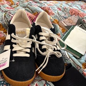 Gola  Black and White Sneakers